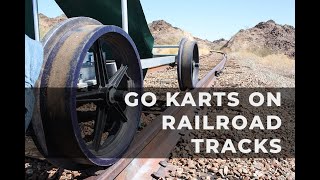 Go Karts on Railroad Tracks [upl. by Germana]