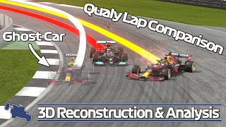 Verstappen and Hamilton 3D Crash Animation  Formula 1 British Grand Prix 2021 [upl. by Robin]