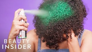 We Tested 4 Temporary Hair Color Sprays That Change Your Hair Color In Seconds [upl. by Frodin729]