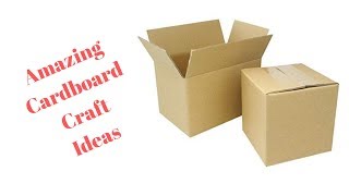 5 Cardboard Boxes Ideas  DIY Storage Box  DIY Organizer  Easy Cardboard Crafts [upl. by Vivia]