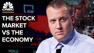 The Difference Between The Stock Market And The Economy [upl. by Lirrad737]