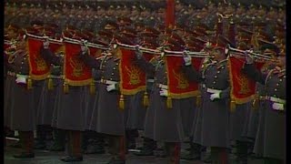 HD Soviet October Revolution Parade 1975 Парад 7 Ноября [upl. by Ahsyas]