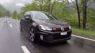 VW Golf 6 GTI  Driving Acceleration and Sound [upl. by Ahsii60]