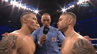 Josh Warrington v Carl Frampton full fight replay  Incredible world title fight [upl. by Galang]