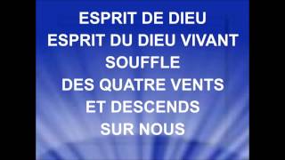 ESPRIT DE DIEU  Samuel Olivier  Collectif Cieux Ouverts [upl. by Thackeray]