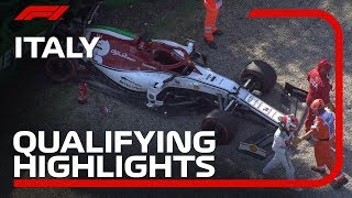 2019 Italian Grand Prix Qualifying Highlights [upl. by Nneb]