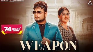 Weapon  Official Video  KD DESIROCK  Pranjal Dahiya  Komal Chaudhary  Haryanvi Song 2024 [upl. by Nimrahc655]