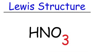 HNO3 Lewis Structure  Nitric Acid [upl. by Bil638]