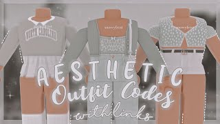 Aesthetic outfit codes  links pt1  Snowy Frost [upl. by Eiramanna]