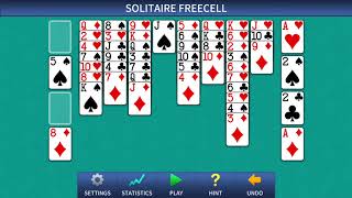 FreeCell Solitaire Classic [upl. by Nixie354]