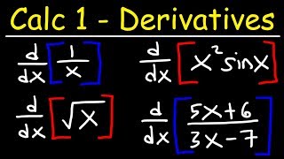 Calculus 1  Derivatives [upl. by Ahiel711]