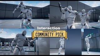 UE4 Marketplace  Character Interaction [upl. by Aida190]