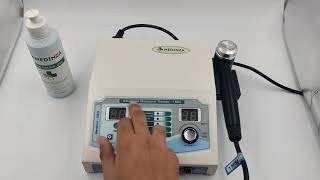 Advance Ultrasound Therapy Machine Pain Relief Ultrasonic 1MHz Physio Therapy Unit  Medinza100S [upl. by Selohcin]