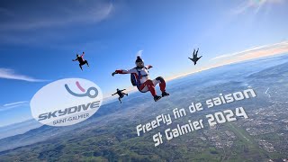 FreeFly Skydive St Galmier 2024 [upl. by Ydnam]