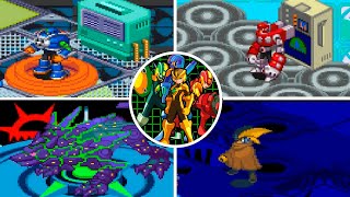 Megaman Battle Network 2   All Bosses   No Damage [upl. by Ielhsa145]