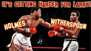 Larry Holmes vs Tim Witherspoon 1983 1080p 60fps [upl. by Ialokin]