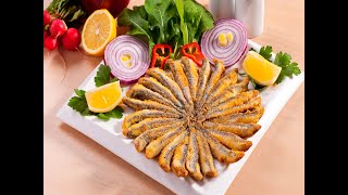 Fresh Anchovies Recipe Easy Recipe Ready in 20 Minutes  Delicious Healthy Fish Recipe [upl. by Airamak612]