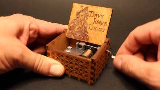 Davy Jones Locket  Pirates Of The Caribbean Music box by Invenio Crafts [upl. by Eldwon761]