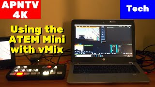 Using the ATEM Mini with vMix [upl. by Adnalahs762]