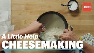 How to Make Cheese at Home  A Little Help Cheesemaking [upl. by Gathard704]