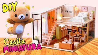 Como HACER una CASA MINIATURA ☆ DIY Miniature Doll House Rooms l Fabbi Lee [upl. by Dagley]