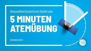 Gesundheitszentrum Gerbrunn I 5 Minuten Atemübung  Für jeden Tag [upl. by Elleirbag]