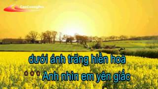 Chuc em ngu ngon KaraokeNgo Kien Huy ft Thanh Thaomp4 [upl. by Bowra]