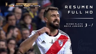 River Plate vs Boca Juniors 31 Copa Libertadores 2018  FINAL VUELTA  Resumen FULL HD [upl. by Uot]