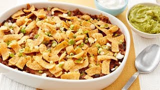 Fritos™ Pie Casserole  Betty Crocker Recipe [upl. by Medwin]