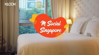 Staycation Review  M Social Hotel Singapore  Alcove Cosy Room Beast amp Butterflies Rooftop Pool [upl. by Fenwick]