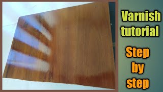 PAANO MAG VARNISH STEP BY STEP [upl. by Mosera]