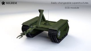 Milrem UGV product video [upl. by Annemarie954]