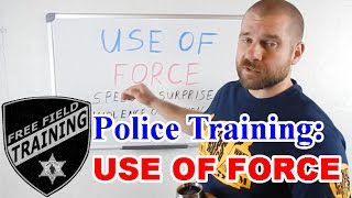 Police Training USE OF FORCE [upl. by Egduj]