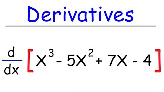 Derivatives of Polynomial Functions  Calculus [upl. by Ahtelrac987]