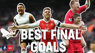 The Greatest Goals in FA Cup Final History 🔥 Ramsey Lingard Gerrard  From The Archive [upl. by Whang158]