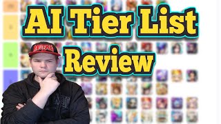 AI RTA Tier List Review  Summoners War [upl. by Ringe511]