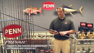 PENN Prevail Surf Rods  Product Video [upl. by Aerahs]