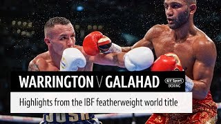 Josh Warrington v Kid Galahad official highlights [upl. by Hunsinger548]