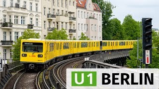 Berlin The elevated UBahn line U1 [upl. by Cherianne]