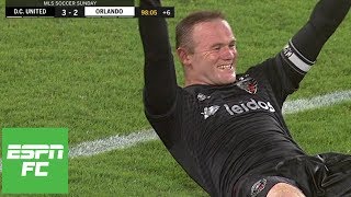 Wayne Rooney’s heroics Luciano Acosta’s hat trick fuel DC United win Highlights  ESPN FC [upl. by Maximo]