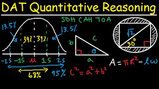 DAT Math Quantitative Reasoning Review [upl. by Nylahsoj]