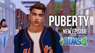 PUBERTY  NEW SCHOOL NEW PROBLEMS  Sims 4 Series [upl. by Cartie]