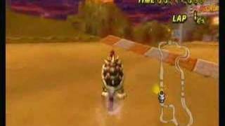 Mario kart wii ULTRA SHORTCUT grumble volcano no mushrooms [upl. by Caty]