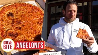 Barstool Pizza Review  Angelonis Restaurant and Pizzeria Caldwell NJ [upl. by Tare]