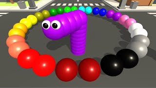 Escape from the Slither🐛 Marble Race [upl. by Tomlin]