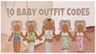 BABY outfits amp codes for bloxburg SiimplyDiiana [upl. by Feldstein]