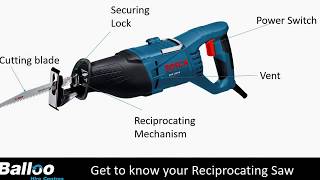 How to change blade on a Reciprocating Saw [upl. by Bihas]