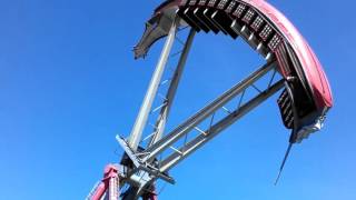 HMB Endeavor Pirate Ship Ride Californias Great America Swing California Santa Clara [upl. by Mcginnis260]