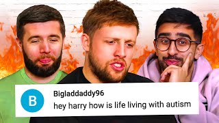 SIDEMEN REACT TO HATE COMMENTS [upl. by Aleron]