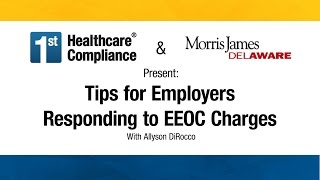 Tips for Employers Responding to EEOC Charges [upl. by Neelcaj]